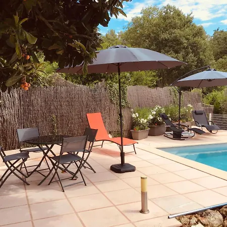 La Casita - Deux Pieces Dans Jardin - Piscine, Terrasse Et Parking Prive * Lorgues